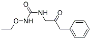 1-苄基-5-乙氧基乙内酰脲 结构式