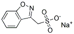1,2-BENZISOXAZOLE-3-METHANESULFONATE SODIUM  结构式