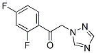 2',4'-Difluoro-2-(1,2,4-triazole)-1-yl acetophenone 结构式