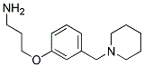 1-[3-(3-Aminopropyloxy)Benzyl]Piperidine 结构式