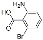 2-Amino-6-Bromobenzoic Acid 结构式