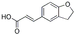 (2E)-3-(2,3-Dihydrobenzo[b]furan-5-yl)propenoic acid 结构式