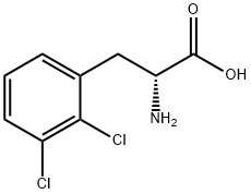 2,3-二氯-D-苯丙氨酸 结构式