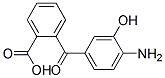 2-(4-amino-3-hydroxybenzoyl)benzoic acid 结构式