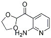 (2-AMINO-PYRIDIN-3-YL)-[1,3]DIOXOLAN-2-YL-METHANONE 结构式
