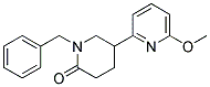 1'-BENZYL-6-METHOXY-2',3',4',5'-TETRAHYDRO-1'H-[2,3']BIPYRIDINYL-6'-ONE 结构式