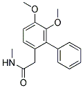 2-(5,6-DIMETHOXY-BIPHENYL-2-YL)-N-METHYL-ACETAMIDE 结构式