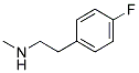 2-(4-FLUOROPHENYL)-N-METHYLETHANAMINE 结构式