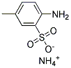 2-amino-5-methylbenzenesulfonic acid ammonium salt 结构式