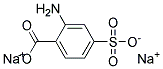 2-Aminobenzoic Acid-4-sulfonic Acid Sodium 结构式