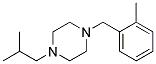1-Isobutyl-4-(2-Methylbenzyl)Piperazine 结构式