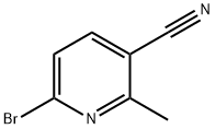 6-溴-2-甲基吡啶-3-甲腈 结构式