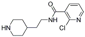 2-Chloro-N-(2-piperidin-4-yl-ethyl)-nicotinamide 结构式