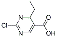 2-chloro-4-ethylpyrimidine-5-carboxylic acid 结构式