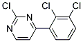 2-Chloro-4-(2,3-dichloro-phenyl)-pyrimidine 结构式