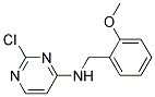 2-chloro-N-(2-methoxybenzyl)pyrimidin-4-amine 结构式