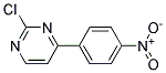 2-Chloro-4-(4-nitro-phenyl)-pyrimidine 结构式