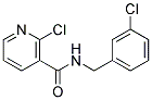 2-Chloro-N-(3-chloro-benzyl)-nicotinamide 结构式