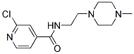 2-Chloro-N-[2-(4-methyl-piperazin-1-yl)-ethyl]-isonicotinamide 结构式