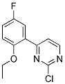 2-Chloro-4-(2-ethoxy-5-fluoro-phenyl)-pyrimidine 结构式