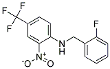 (2-Fluoro-benzyl)-(2-nitro-4-trifluoromethyl-phenyl)-amine 结构式