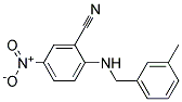 2-(3-Methyl-benzylamino)-5-nitro-benzonitrile 结构式