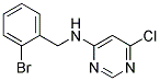 (2-Bromo-benzyl)-(6-chloro-pyrimidin-4-yl)-amine 结构式