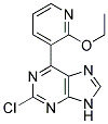 2-chloro-6-(2-ethoxypyridin-3-yl)-9H-purine 结构式