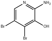 2-AMINO-4,5-DIBROMO-3-HYDROXYPYRIDINE 结构式