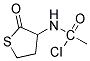 1-CHLOROACETAMIDO-2-OXO-TETRAHYDROTHIOPHENE 结构式