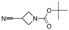 1-TERT-BUTOXYCARBONYL-3-CYANOAZETIDINE 结构式