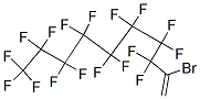 2-BROMO-1H,1H-PERFLUORODEC-1-ENE 结构式