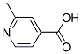 2-METHYL-4-PYRIDINECARBOXYLIC ACID 结构式