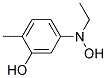 2-Methyl-5-hydroxyethylaminephenol 结构式