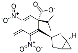 (1a,3b,5a)-1-Isopropyl-4-methylenebicyclo(3.1.0)hexan-3-YL3,5-dinitrobenzoate 结构式