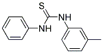 1-PHENYL-3-(M-TOLYL)-2-THIOUREA 结构式