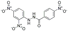 2'-(2,4-DINITROPHENYL)-P-NITROBENZOHYDRAZIDE 结构式