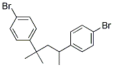 2,4-BIS(P-BROMOPHENYL)-2-METHYLPENTANE 结构式