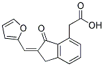 2-Furfurylidene-3-oxo-4-indanylacetate 结构式