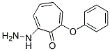 2-HYDRAZINO-7-PHENOXY-2,4,6-CYCLOHEPTATRIEN-1-ONE 结构式
