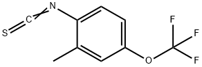 2-Methyl-4-(trifluoromethoxy)phenylisothiocyanate 结构式