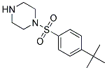 1-(4-tert-Butyl-benzenesulfonyl)-piperazine 结构式