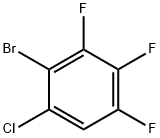 2-溴-1-氯-3,4,5-三氟苯 结构式