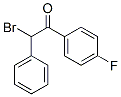 2-溴-1-(4-氟苯基)-2-苯乙酮 结构式