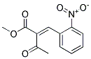 2-(2-NITROBENZYLIDENE)-3-OXOBUTANOIC ACID, METHYL ESTER 结构式