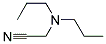 2-DIPROPYLAMINOACETONITRILE 结构式