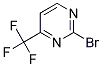 4-三氟甲基-2-溴嘧啶 结构式