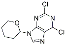 2,6-DICHLORO-9-TETRAHYDROPYRANYL PURINE 结构式