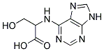 2-(9H-PURIN-6-YLAMINO)-3-HYDROXYPROPANOIC ACID 结构式
