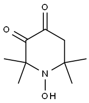 1-HYDROXY-2,2,6,6-TETRAMETHYL-3,4-PIPERIDINEDIONE 结构式